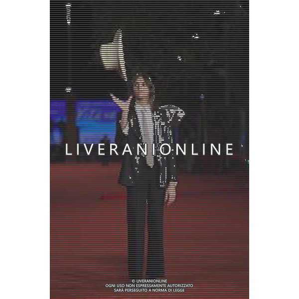 Roma 25 Ottobre 2025 Rome Film Fest - Red Carpet del Film "LA CHITARRA NELLA ROCCIA ‚ “LUCIO CORSI DAL VIVO ALL\'ABBAZIA DI SAN GALGANO" Nella Foto: Lucio Corsi Foto Credit: Andrea Bracaglia AG ALDO LIVERANI SAS