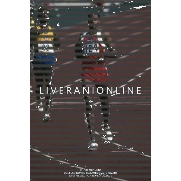 DIAP-RETROSPETTIVA HARRY LEE REYNOLDS JUNIOR VELOCISTA NELLA FOTO HARRY KEE REYNOLDS ALLE OLIMPIADI DI SEUL NELL\'ANNO 1988 AG ALDO LIVERANI SAS