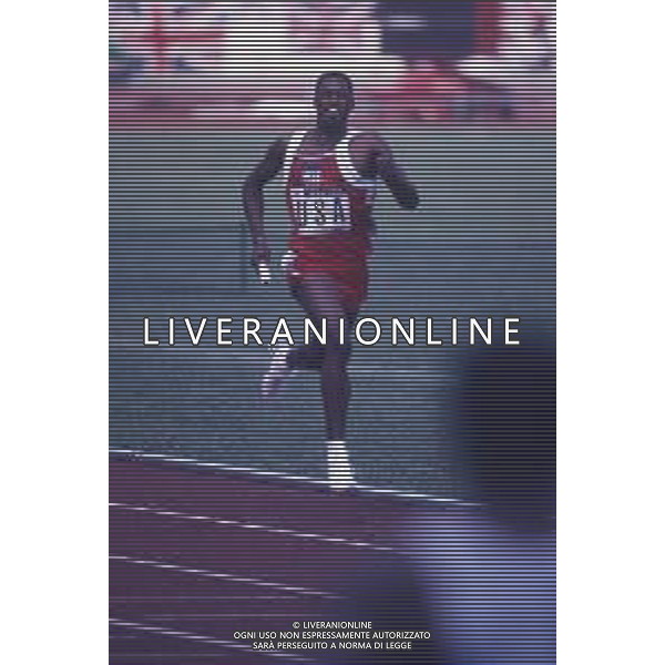 DIAP-RETROSPETTIVA HARRY LEE REYNOLDS JUNIOR VELOCISTA NELLA FOTO HARRY KEE REYNOLDS ALLE OLIMPIADI DI SEUL NELL\'ANNO 1988 AG ALDO LIVERANI SAS