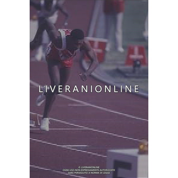 DIAP-RETROSPETTIVA HARRY LEE REYNOLDS JUNIOR VELOCISTA NELLA FOTO HARRY KEE REYNOLDS ALLE OLIMPIADI DI SEUL NELL\'ANNO 1988 AG ALDO LIVERANI SAS