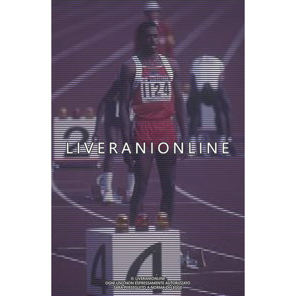 DIAP-RETROSPETTIVA HARRY LEE REYNOLDS JUNIOR VELOCISTA NELLA FOTO HARRY KEE REYNOLDS ALLE OLIMPIADI DI SEUL NELL\'ANNO 1988 AG ALDO LIVERANI SAS
