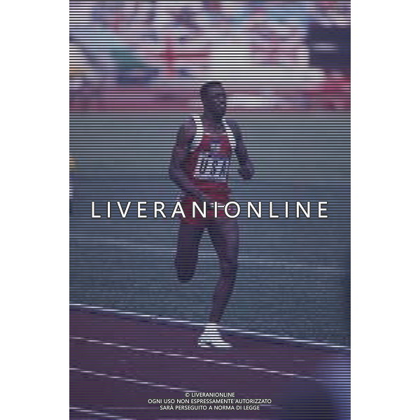 DIAP-RETROSPETTIVA HARRY LEE REYNOLDS JUNIOR VELOCISTA NELLA FOTO HARRY KEE REYNOLDS ALLE OLIMPIADI DI SEUL NELL\'ANNO 1988 AG ALDO LIVERANI SAS