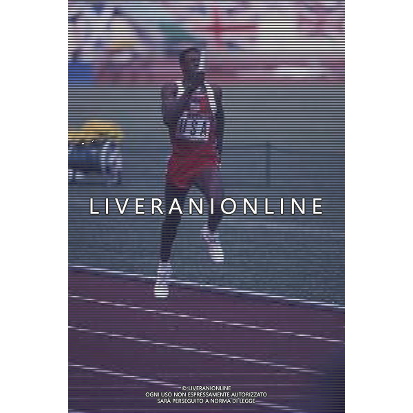 DIAP-RETROSPETTIVA HARRY LEE REYNOLDS JUNIOR VELOCISTA NELLA FOTO HARRY KEE REYNOLDS ALLE OLIMPIADI DI SEUL NELL\'ANNO 1988 AG ALDO LIVERANI SAS