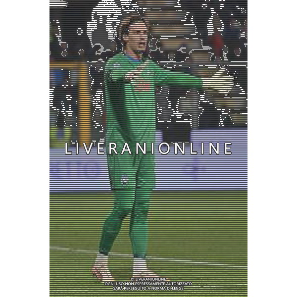 TVRG Cremonese vs Atalanta nella foto Marco Carnesecchi (Atalanta) Cremona 25-10-2025 Stadio Giovanni Zini Cremonese vs Atalanta Campionato Serie A Enilive - 8a giornata foto Roberto Garavaglia/Agenzia Aldo Liverani sas