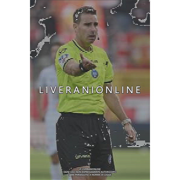 TVRG Monza vs Reggiana nella foto l\'arbitro Francesco Fourneau di Roma Monza 25-10-2025 U-Power Stadium Monza vs Reggiana Campionato Serie BKT - 9a giornata foto Roberto Garavaglia/Agenzia Aldo Liverani sas