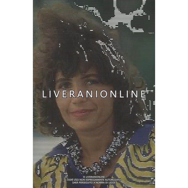 DIAP-RETROSPETTIVA ROBERTA MANFREDI ATTRICE  NELLA FOTO ROBERTA MANFREDI NELL\'ANNO 1985 AG ALDO LIVERANI SAS 