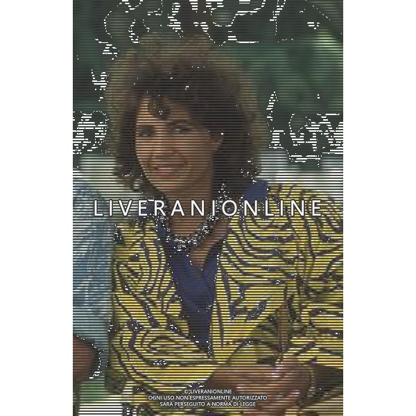 DIAP-RETROSPETTIVA ROBERTA MANFREDI ATTRICE  NELLA FOTO ROBERTA MANFREDI NELL\'ANNO 1985 AG ALDO LIVERANI SAS 