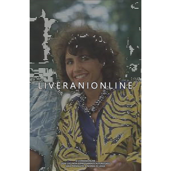 DIAP-RETROSPETTIVA ROBERTA MANFREDI ATTRICE  NELLA FOTO ROBERTA MANFREDI NELL\'ANNO 1985 AG ALDO LIVERANI SAS 