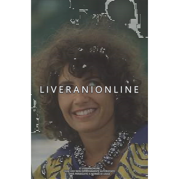 DIAP-RETROSPETTIVA ROBERTA MANFREDI ATTRICE  NELLA FOTO ROBERTA MANFREDI NELL\'ANNO 1985 AG ALDO LIVERANI SAS 