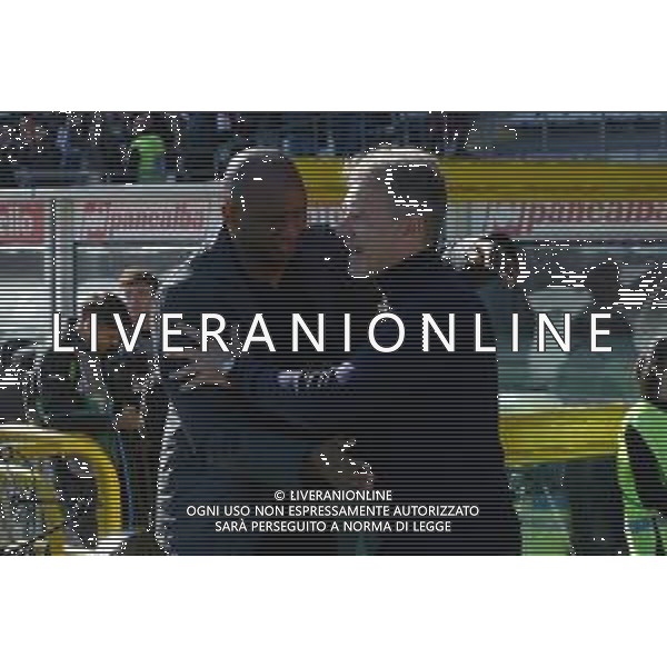 TVMV-Torino 26.10.2025 Stadio Grande Torino @Manuela Viganti/Ag. Aldo Liverani sas Torino vs Genoa Campionato Calcio Serie A Enilive 2025/2026 8a giornata Nella foto: marco baroni e patrick vieira