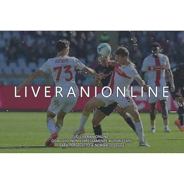 TVMV-Torino 26.10.2025 Stadio Grande Torino @Manuela Viganti/Ag. Aldo Liverani sas Torino vs Genoa Campionato Calcio Serie A Enilive 2025/2026 8a giornata Nella foto: giovanni simeone e morten frendrup