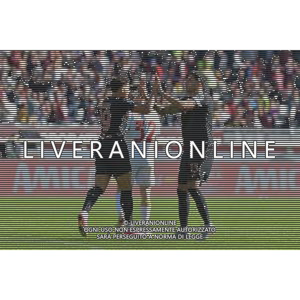 TVMV-Torino 26.10.2025 Stadio Grande Torino @Manuela Viganti/Ag. Aldo Liverani sas Torino vs Genoa Campionato Calcio Serie A Enilive 2025/2026 8a giornata Nella foto: esultanza torino dopo l\'autogol di stefano sabelli