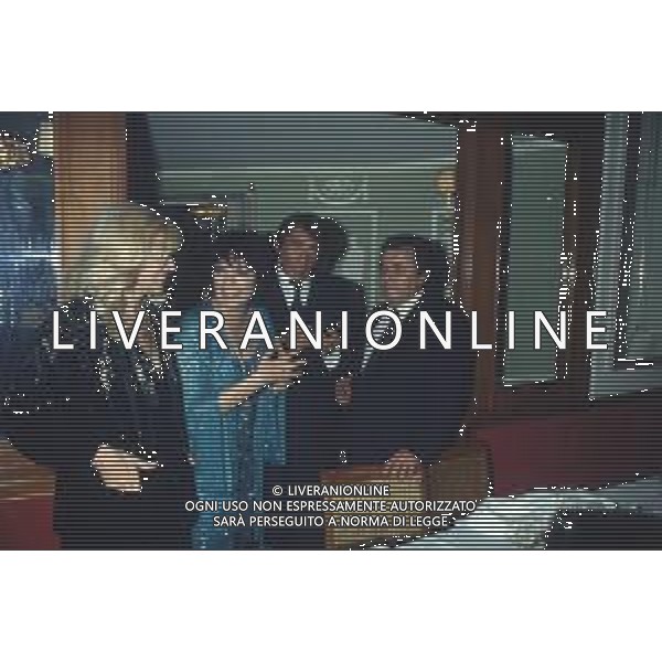 DIAP-RETROSPETTIVA LIZA MINELLI CANTANTE NELLA FOTO LIZA MINELLI CON MONICA VITTI E WALTER CHIARI A MILANO NELL\'ANNO 1982 AG ALDO LIVERANI SAS