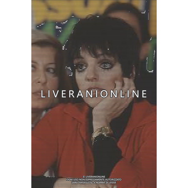 DIAP-RETROSPETTIVA LIZA MINELLI CANTANTE NELLA FOTO LIZA MINELLI A MILANO NELL\'ANNO 1982 AG ALDO LIVERANI SAS