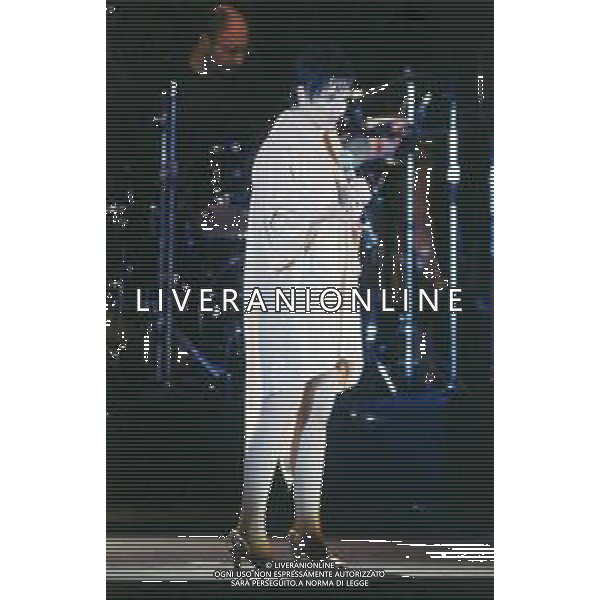 DIAP-RETROSPETTIVA LIZA MINELLI CANTANTE NELLA FOTO LIZA MINELLI A MILANO NELL\'ANNO 1982 AG ALDO LIVERANI SAS