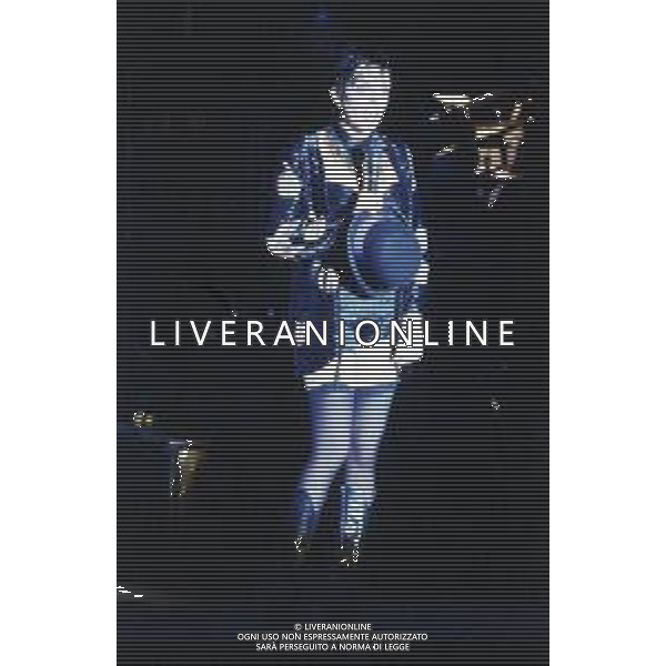 DIAP-RETROSPETTIVA LIZA MINELLI CANTANTE NELLA FOTO LIZA MINELLI A MILANO NELL\'ANNO 1982 AG ALDO LIVERANI SAS