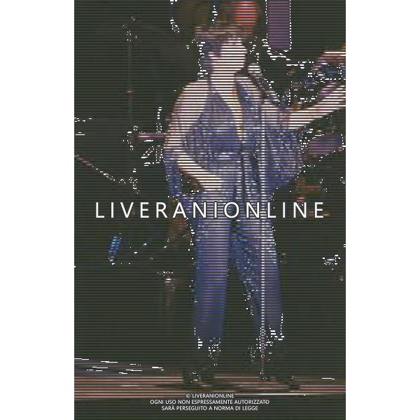 DIAP-RETROSPETTIVA LIZA MINELLI CANTANTE NELLA FOTO LIZA MINELLI A MILANO NELL\'ANNO 1982 AG ALDO LIVERANI SAS