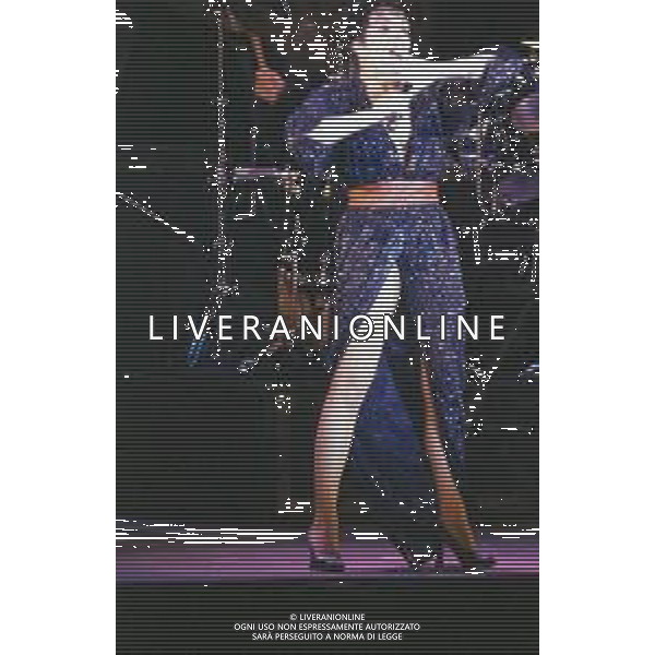 DIAP-RETROSPETTIVA LIZA MINELLI CANTANTE NELLA FOTO LIZA MINELLI A MILANO NELL\'ANNO 1982 AG ALDO LIVERANI SAS