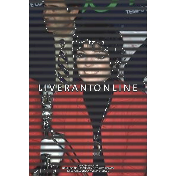 DIAP-RETROSPETTIVA LIZA MINELLI CANTANTE NELLA FOTO LIZA MINELLI A MILANO NELL\'ANNO 1982 AG ALDO LIVERANI SAS