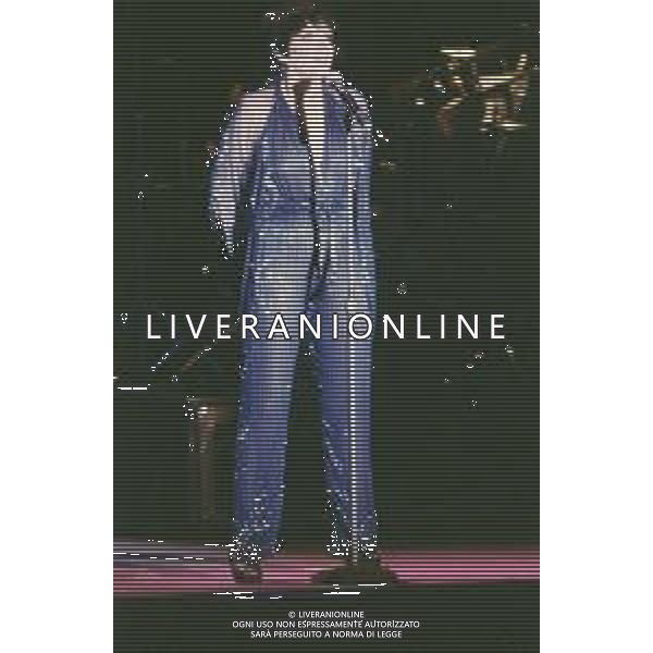 DIAP-RETROSPETTIVA LIZA MINELLI CANTANTE NELLA FOTO LIZA MINELLI A MILANO NELL\'ANNO 1982 AG ALDO LIVERANI SAS