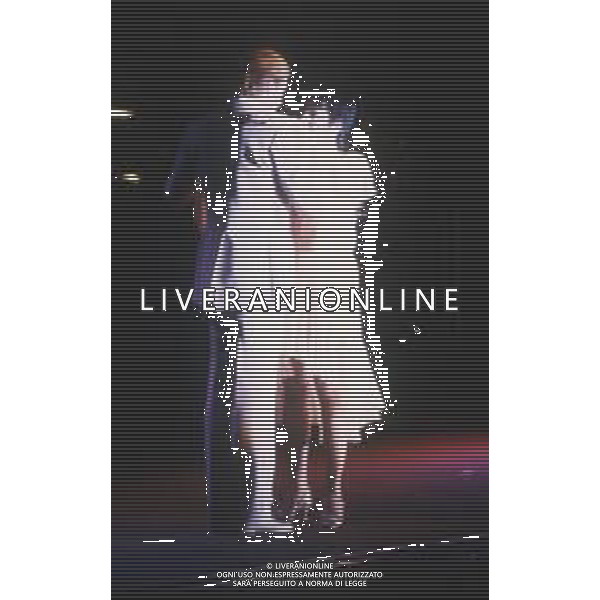 DIAP-RETROSPETTIVA LIZA MINELLI CANTANTE NELLA FOTO LIZA MINELLI A MILANO NELL\'ANNO 1982 AG ALDO LIVERANI SAS