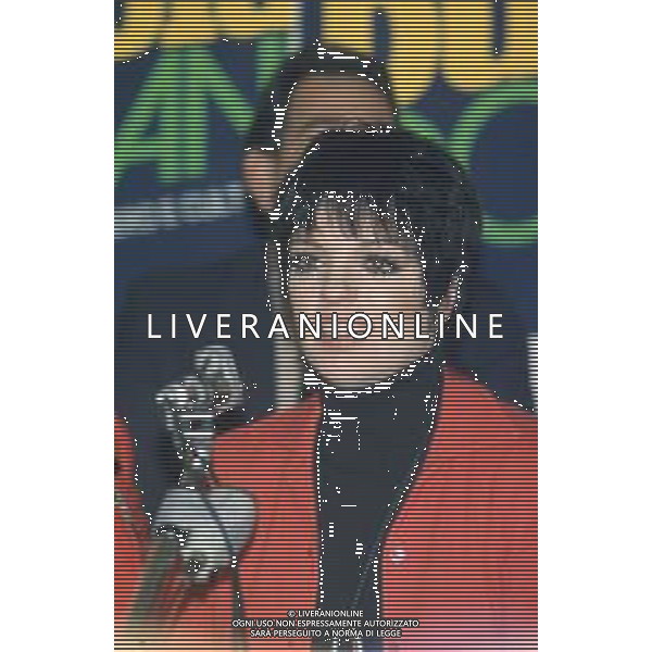 DIAP-RETROSPETTIVA LIZA MINELLI CANTANTE NELLA FOTO LIZA MINELLI A MILANO NELL\'ANNO 1982 AG ALDO LIVERANI SAS