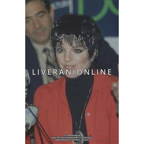 DIAP-RETROSPETTIVA LIZA MINELLI CANTANTE NELLA FOTO LIZA MINELLI A MILANO NELL\'ANNO 1982 AG ALDO LIVERANI SAS
