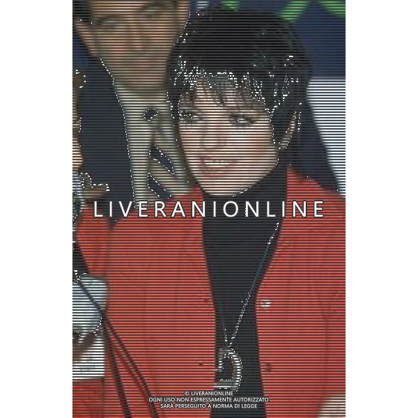 DIAP-RETROSPETTIVA LIZA MINELLI CANTANTE NELLA FOTO LIZA MINELLI A MILANO NELL\'ANNO 1982 AG ALDO LIVERANI SAS