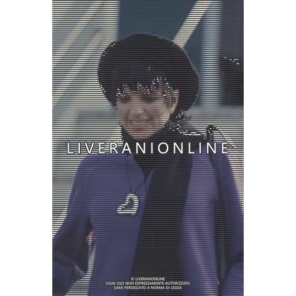 DIAP-RETROSPETTIVA LIZA MINELLI CANTANTE NELLA FOTO LIZA MINELLI A MILANO NELL\'ANNO 1982 AG ALDO LIVERANI SAS