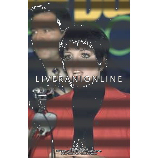 DIAP-RETROSPETTIVA LIZA MINELLI CANTANTE NELLA FOTO LIZA MINELLI A MILANO NELL\'ANNO 1982 AG ALDO LIVERANI SAS