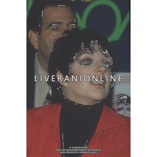 DIAP-RETROSPETTIVA LIZA MINELLI CANTANTE NELLA FOTO LIZA MINELLI A MILANO NELL\'ANNO 1982 AG ALDO LIVERANI SAS