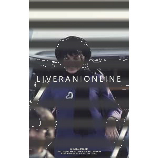 DIAP-RETROSPETTIVA LIZA MINELLI CANTANTE NELLA FOTO LIZA MINELLI A MILANO NELL\'ANNO 1982 AG ALDO LIVERANI SAS