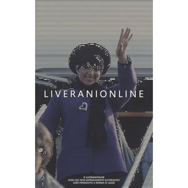 DIAP-RETROSPETTIVA LIZA MINELLI CANTANTE NELLA FOTO LIZA MINELLI A MILANO NELL\'ANNO 1982 AG ALDO LIVERANI SAS