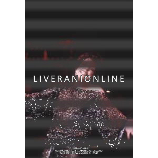 DIAP-RETROSPETTIVA LIZA MINELLI CANTANTE NELLA FOTO LIZA MINELLI A MILANO NELL\'ANNO 1987 AG ALDO LIVERANI SAS