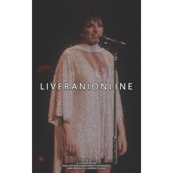 DIAP-RETROSPETTIVA LIZA MINELLI CANTANTE NELLA FOTO LIZA MINELLI A MILANO NELL\'ANNO 1987 AG ALDO LIVERANI SAS