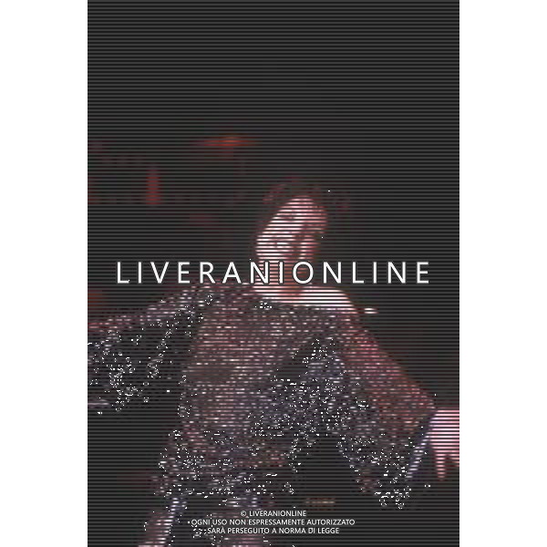 DIAP-RETROSPETTIVA LIZA MINELLI CANTANTE NELLA FOTO LIZA MINELLI A MILANO NELL\'ANNO 1987 AG ALDO LIVERANI SAS