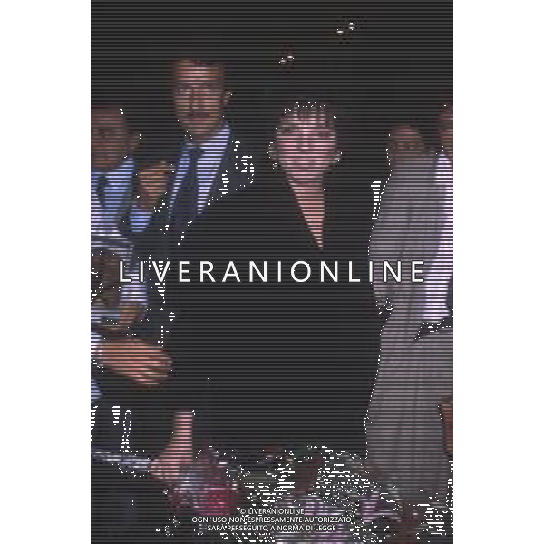 DIAP-RETROSPETTIVA LIZA MINELLI CANTANTE NELLA FOTO LIZA MINELLI A MILANO NELL\'ANNO 1987 AG ALDO LIVERANI SAS