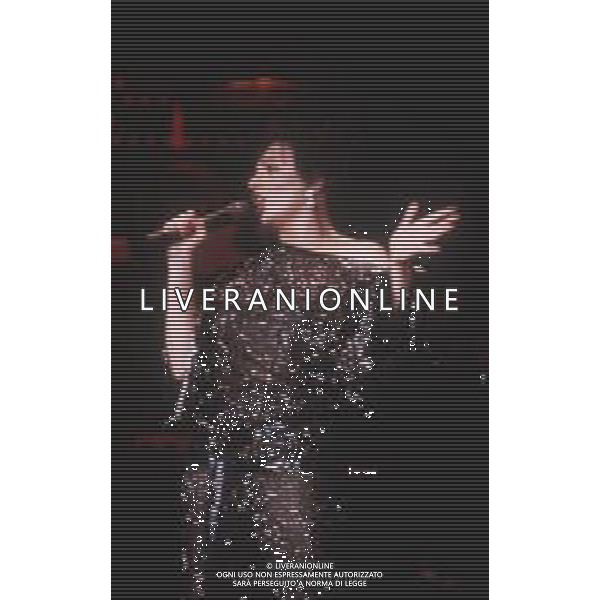 DIAP-RETROSPETTIVA LIZA MINELLI CANTANTE NELLA FOTO LIZA MINELLI A MILANO NELL\'ANNO 1987 AG ALDO LIVERANI SAS