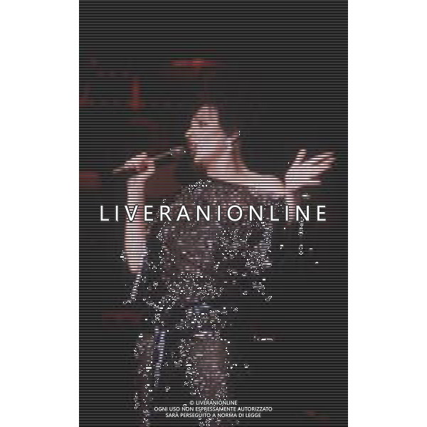 DIAP-RETROSPETTIVA LIZA MINELLI CANTANTE NELLA FOTO LIZA MINELLI A MILANO NELL\'ANNO 1987 AG ALDO LIVERANI SAS