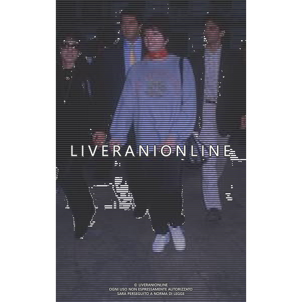 DIAP-RETROSPETTIVA LIZA MINELLI CANTANTE NELLA FOTO LIZA MINELLI A MILANO NELL\'ANNO 1987 AG ALDO LIVERANI SAS