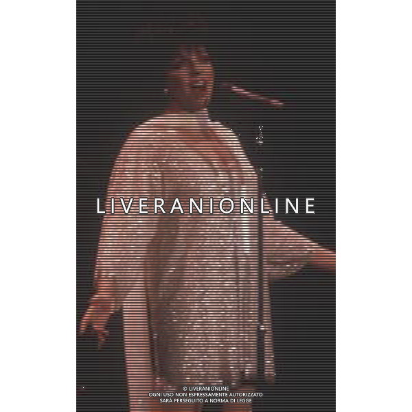 DIAP-RETROSPETTIVA LIZA MINELLI CANTANTE NELLA FOTO LIZA MINELLI A MILANO NELL\'ANNO 1987 AG ALDO LIVERANI SAS