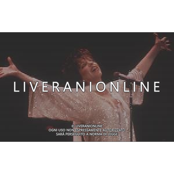 DIAP-RETROSPETTIVA LIZA MINELLI CANTANTE NELLA FOTO LIZA MINELLI A MILANO NELL\'ANNO 1987 AG ALDO LIVERANI SAS