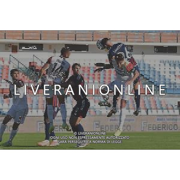 Serie C 2025-2026 Stadio Gigi Marulla 26 Ottobre 2025 Nella foto: Colpo di testa Dametto Agenzia Liverani Sas-Andrea Rosito -COSENZA vs POTENZA LEGA PRO CAMPIONATO CALCIO SERIE C 26.10.2025 ©ANDREA ROSITO - AGENZIA ALDO LIVERANI SAS