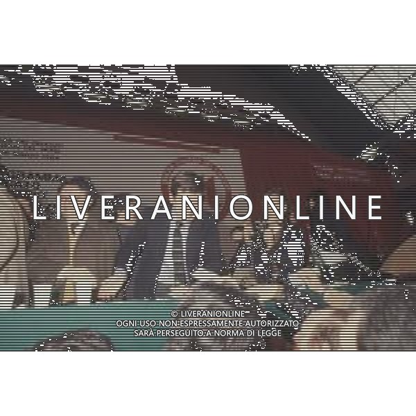 DIAP-RETROSPETTIVA GIORGIO BENVENUTO POLITICO NELLA FOTO GIORGIO BENVENUTO AL CONGRESSO DELLA UIL AL PALAIDO DI MILANO NELL\'ANNO 1984 AG ALDO LIVERANI SAS