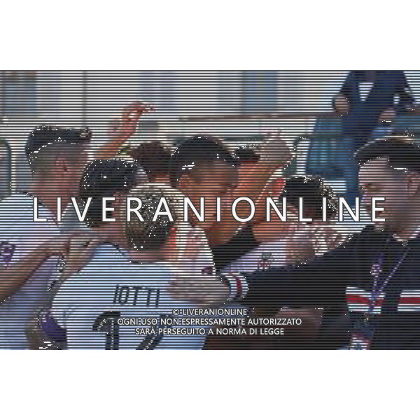 26-10-2025 VERCELLI-CAMPIONATO DI LEGA PRO PRO VERCELLI-PERGOLETTESE NELLA FOTO Esultanza dopo il gol 1-0 con Pergolettese FOTO ANDREA MARANGON-AG ALDO LIVERANI SAS