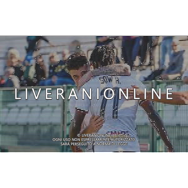 26-10-2025 VERCELLI-CAMPIONATO DI LEGA PRO PRO VERCELLI-PERGOLETTESE NELLA FOTO ABBRACCI PROVERCELLI FOTO ANDREA MARANGON-AG ALDO LIVERANI SAS