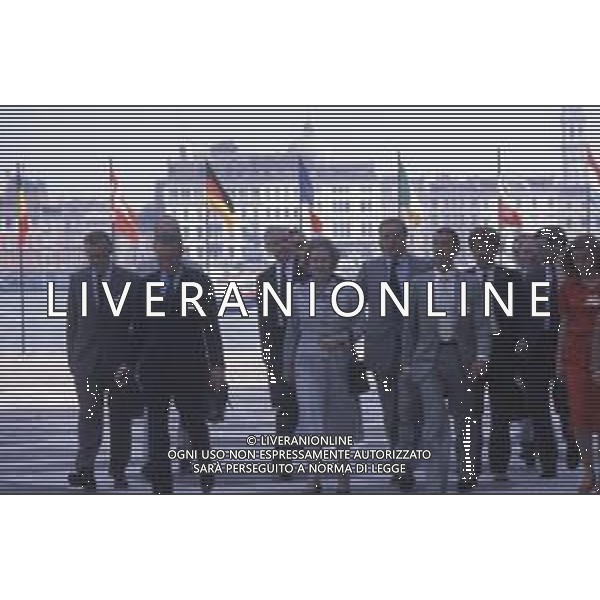 DIAP-RETROSPETTIVA MARGARET THATHCER POLITICA NELLA FOTO MARGARET THATHCER A VENEZIA NELL\'ANNO 1987 AG ALDO LIVERANI SAS