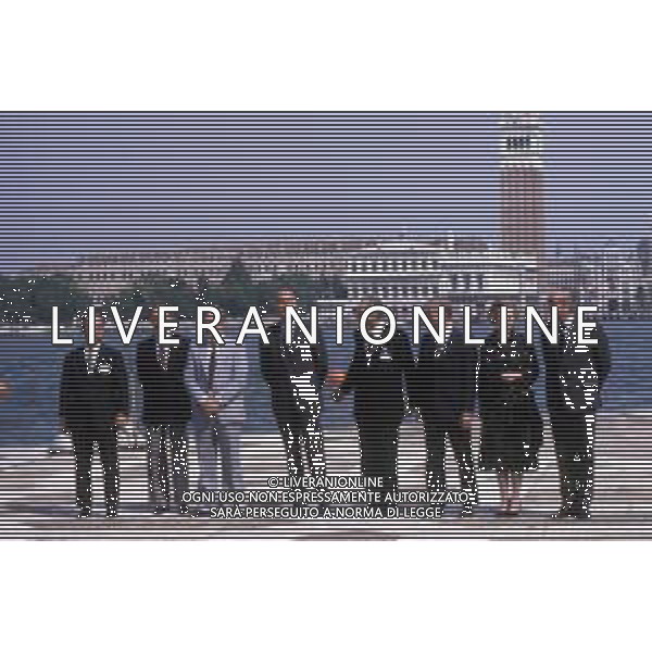 DIAP-RETROSPETTIVA MARGARET THATHCER POLITICA NELLA FOTO MARGARET THATHCER A VENEZIA NELL\'ANNO 1987 AG ALDO LIVERANI SAS