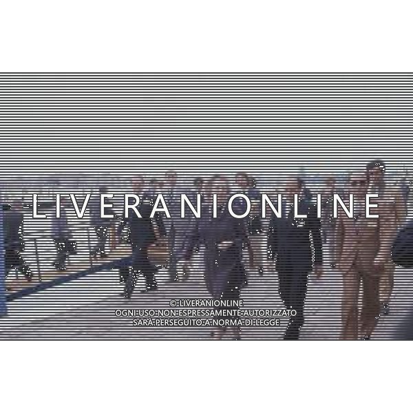 DIAP-RETROSPETTIVA MARGARET THATHCER POLITICA NELLA FOTO MARGARET THATHCER A VENEZIA NELL\'ANNO 1987 AG ALDO LIVERANI SAS