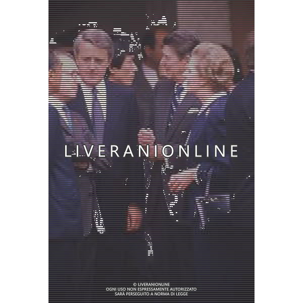 DIAP-RETROSPETTIVA MARGARET THATHCER POLITICA NELLA FOTO MARGARET THATHCER A VENEZIA NELL\'ANNO 1987 AG ALDO LIVERANI SAS